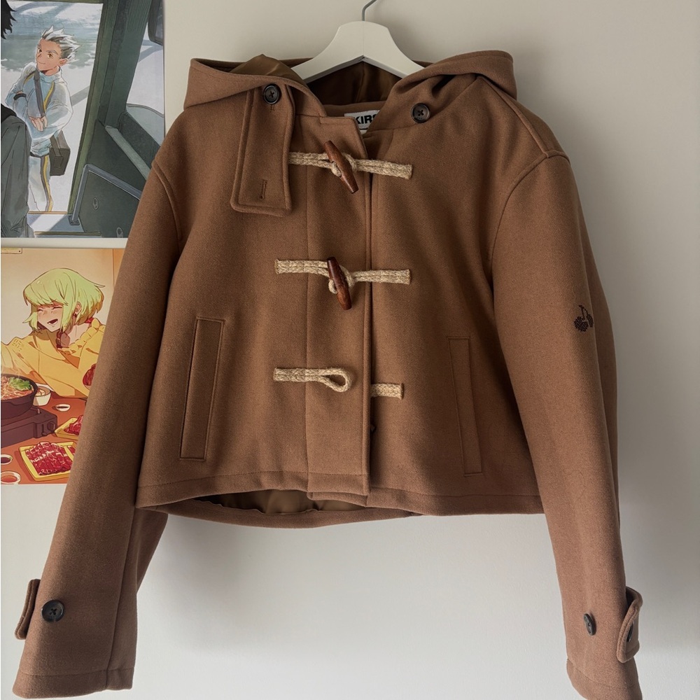 Kirsh short Jacket with Hood and Toggle Closures
